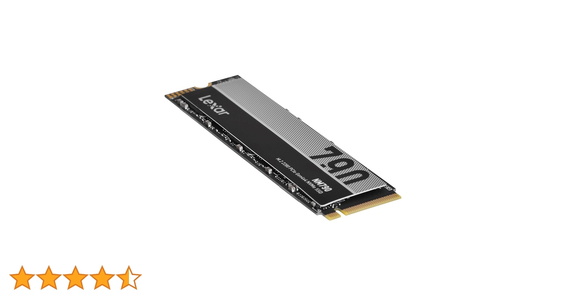 Amazon | Lexar SSD PCIe Gen4x4 M.2 NVMe 2280 グラフェン放熱シート